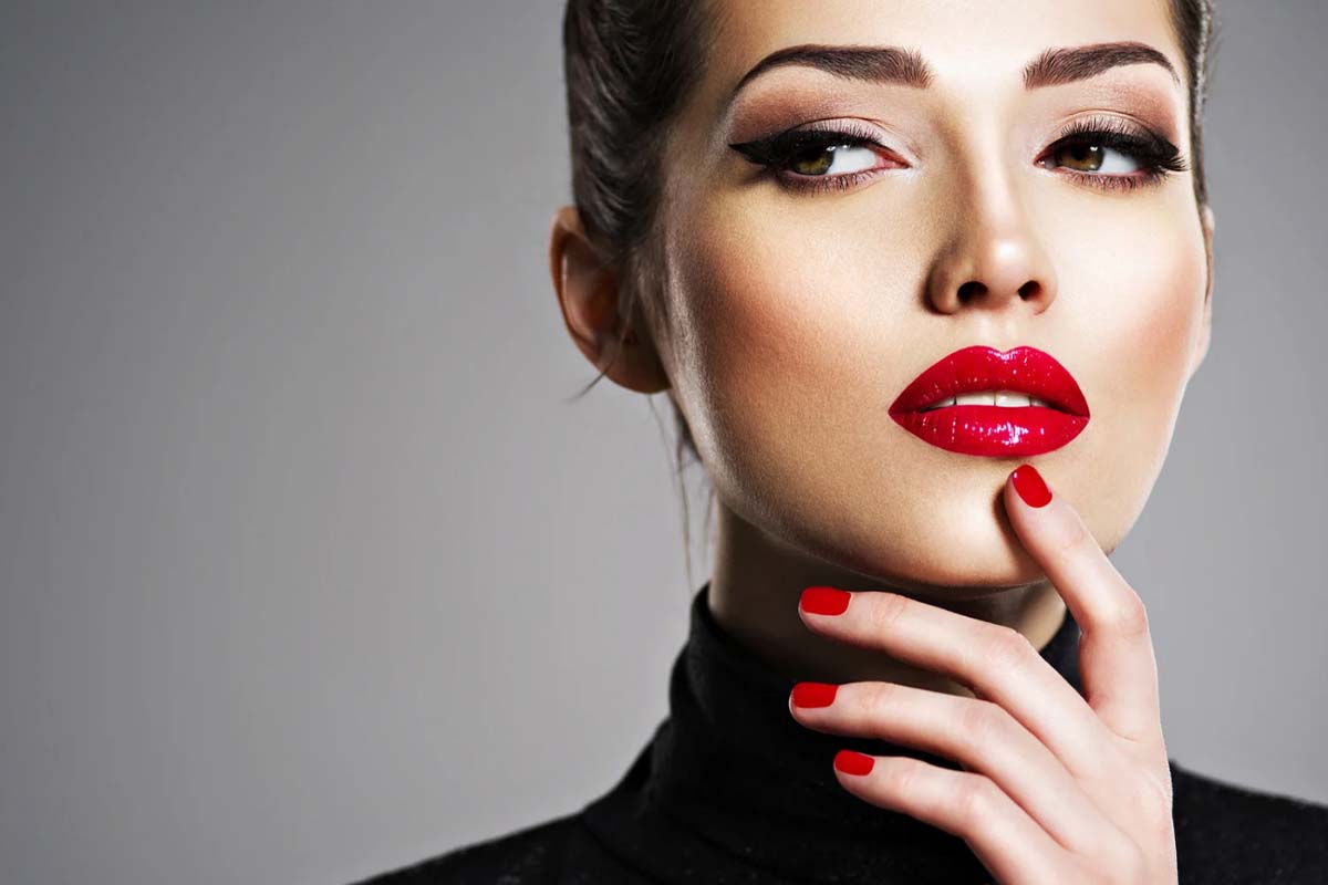 il trend red makeup